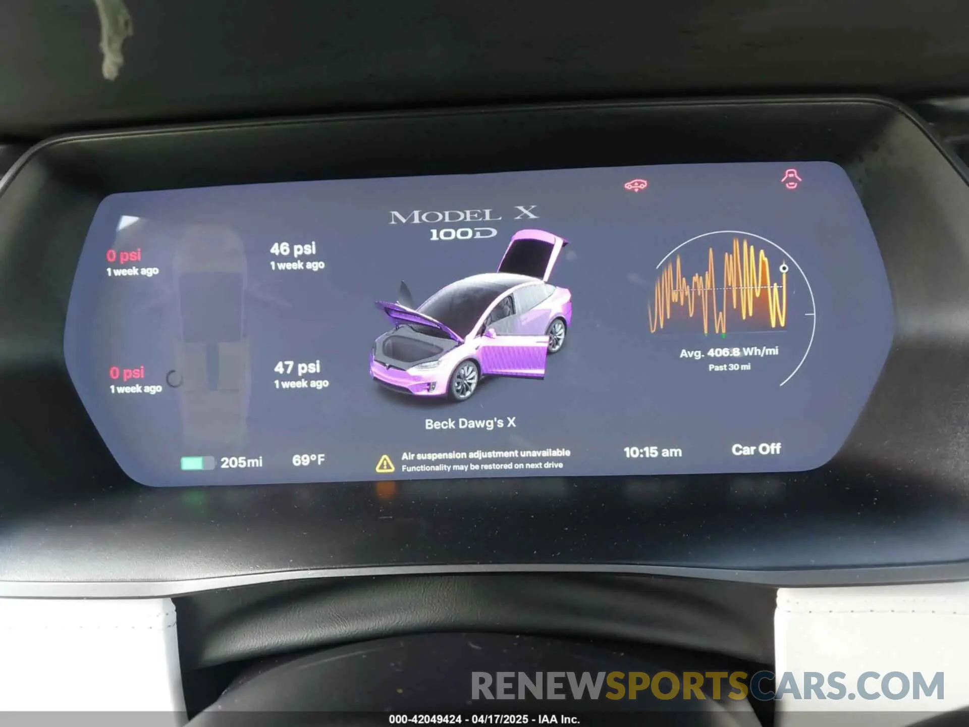 18 Фотография поврежденного автомобиля 5YJXCBE27KF150381 TESLA MODEL X 2019