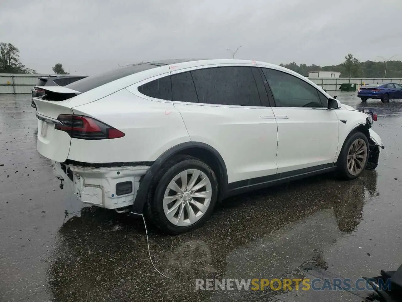 3 Фотография поврежденного автомобиля 5YJXCBE28KF184913 TESLA MODEL X 2019