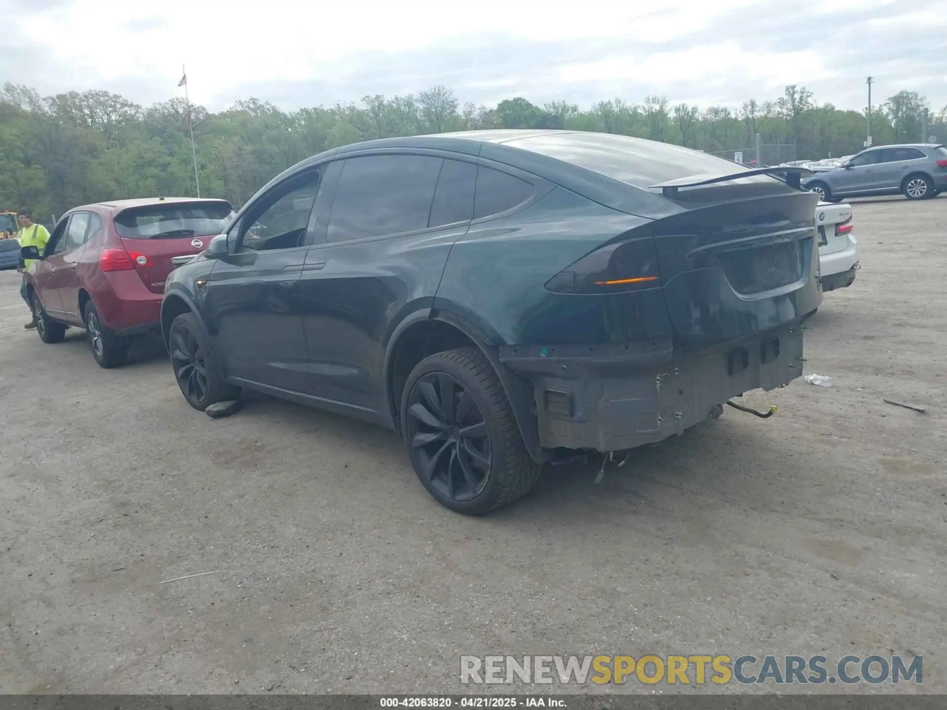 3 Photograph of a damaged car 5YJXCBE28KF192171 TESLA MODEL X 2019