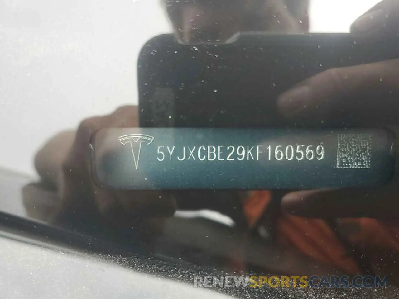 12 Photograph of a damaged car 5YJXCBE29KF160569 TESLA MODEL X 2019