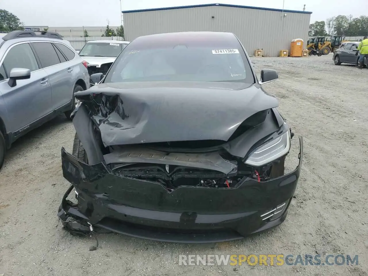 5 Photograph of a damaged car 5YJXCBE29KF160569 TESLA MODEL X 2019