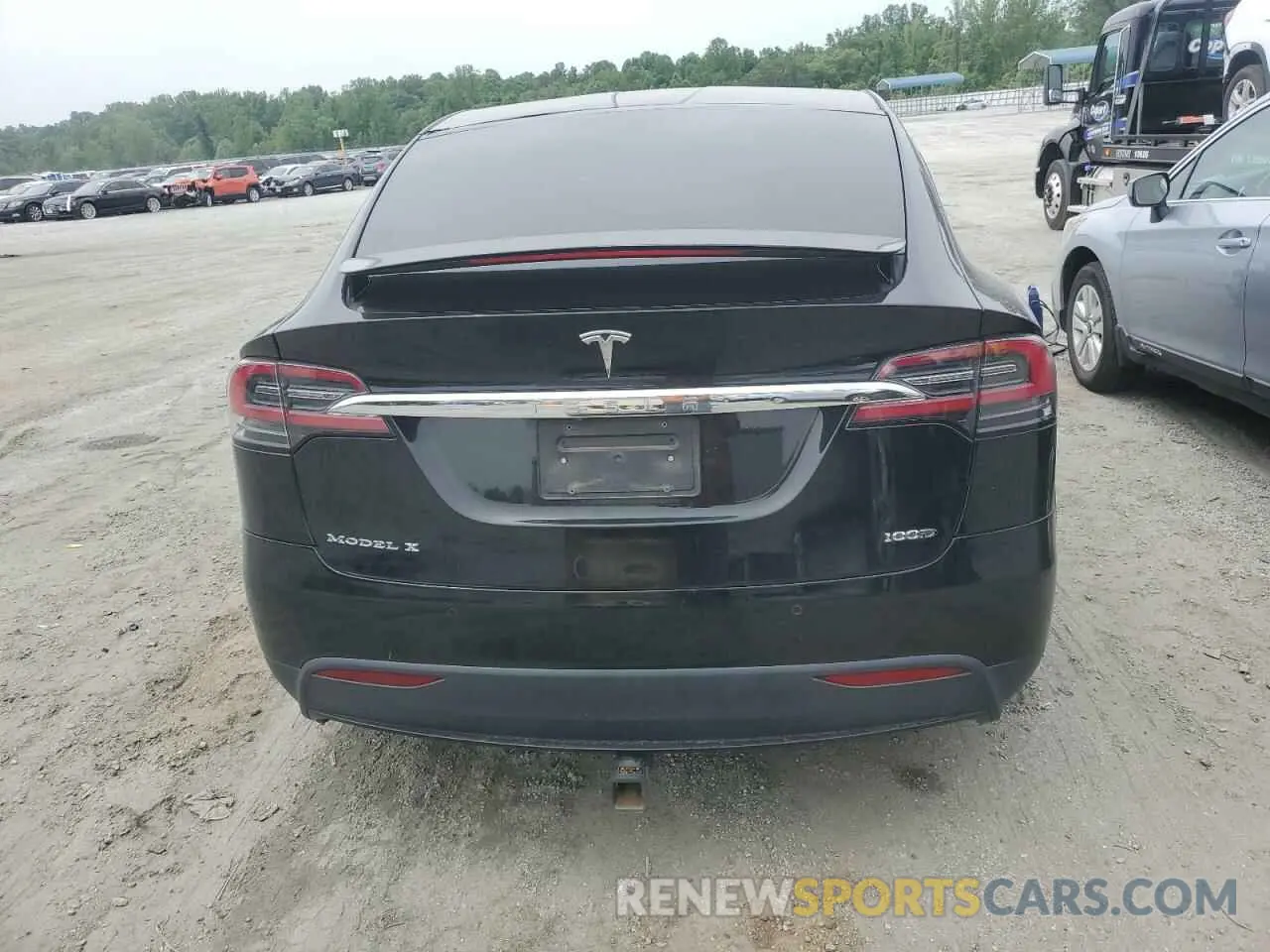 6 Photograph of a damaged car 5YJXCBE29KF160569 TESLA MODEL X 2019