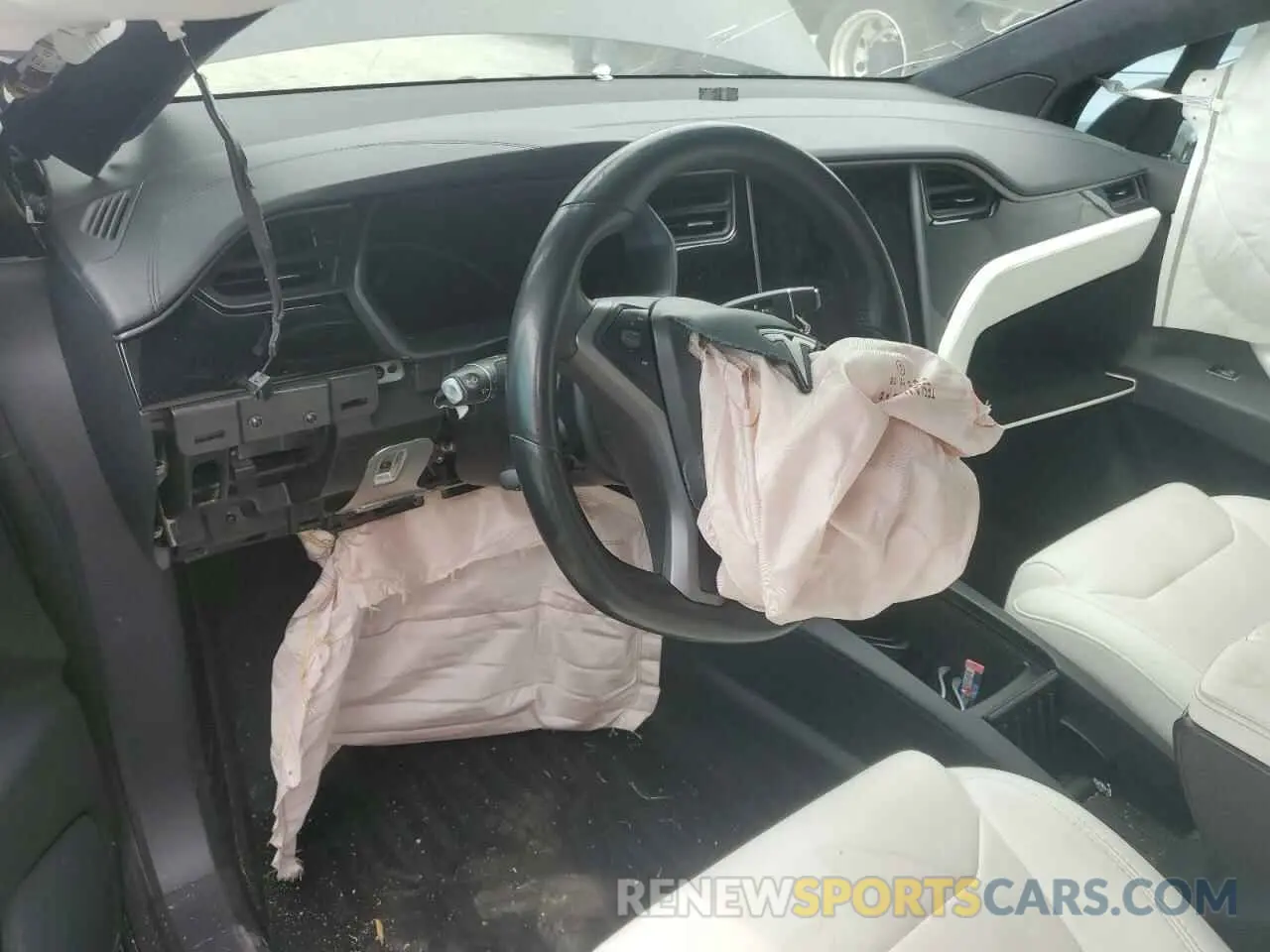 8 Photograph of a damaged car 5YJXCBE29KF160569 TESLA MODEL X 2019