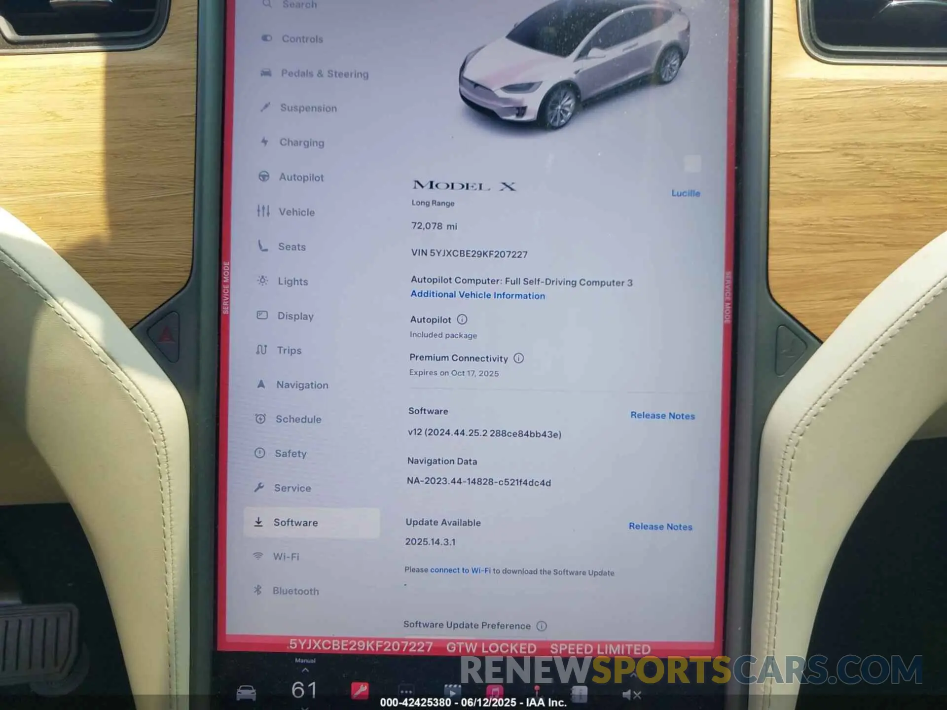 18 Фотография поврежденного автомобиля 5YJXCBE29KF207227 TESLA MODEL X 2019