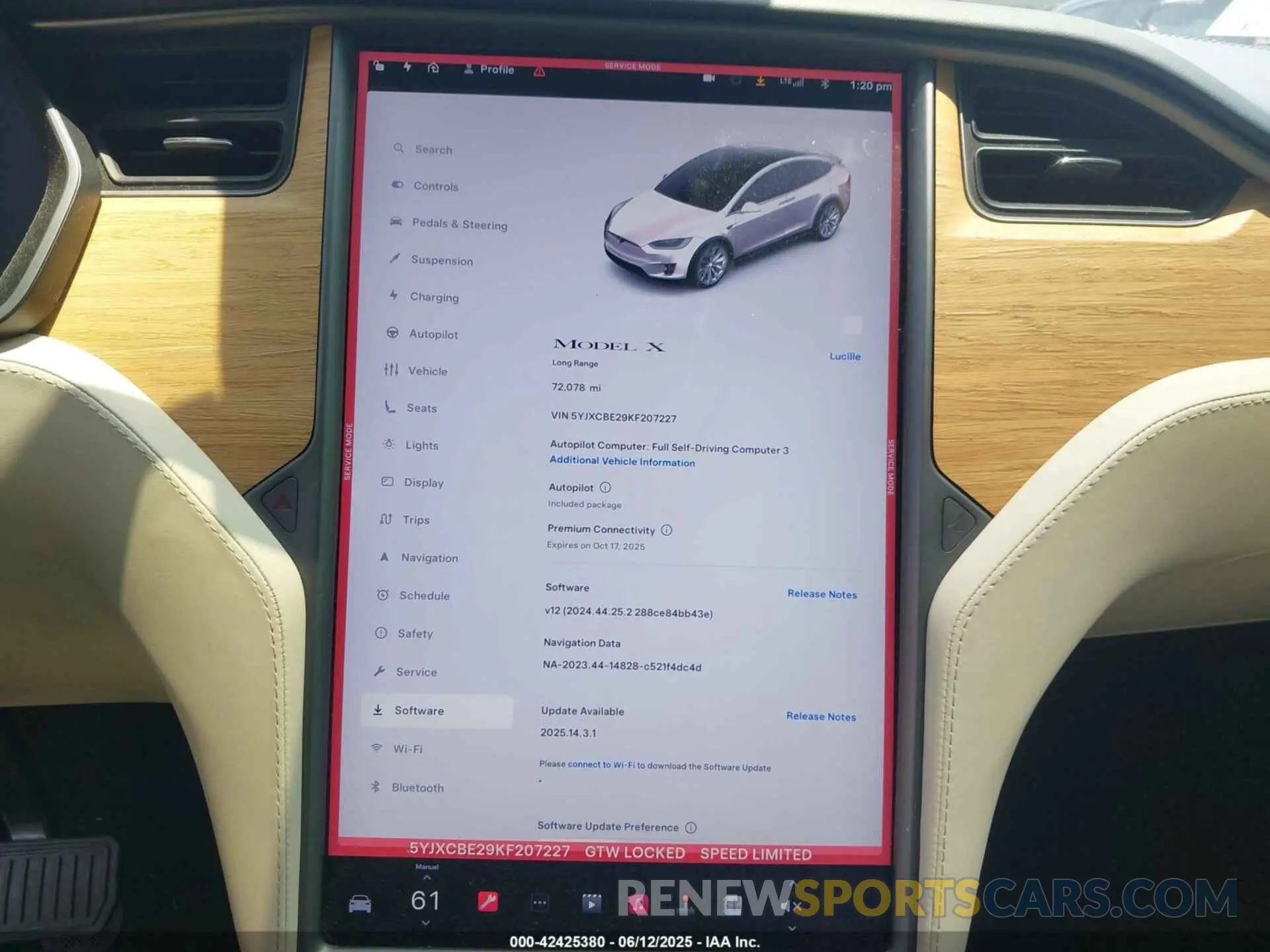 19 Фотография поврежденного автомобиля 5YJXCBE29KF207227 TESLA MODEL X 2019