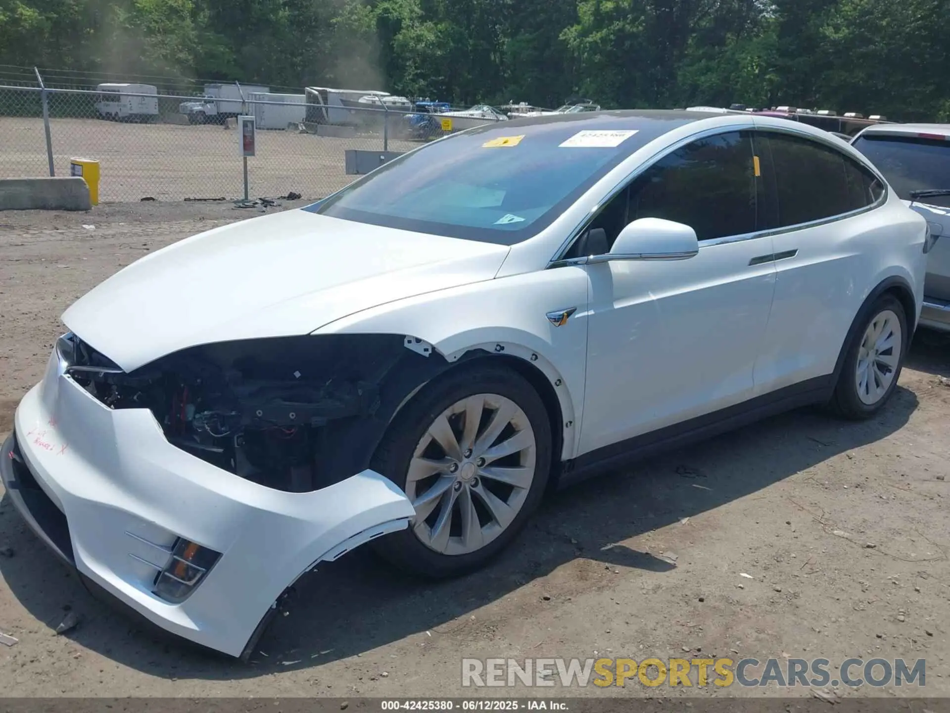 2 Фотография поврежденного автомобиля 5YJXCBE29KF207227 TESLA MODEL X 2019