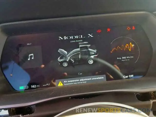 8 Photograph of a damaged car 5YJXCDE20KF190488 TESLA MODEL X 2019