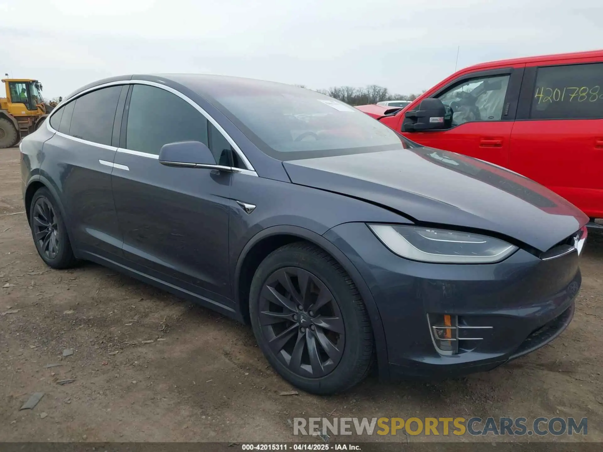 1 Фотография поврежденного автомобиля 5YJXCDE24KF152150 TESLA MODEL X 2019