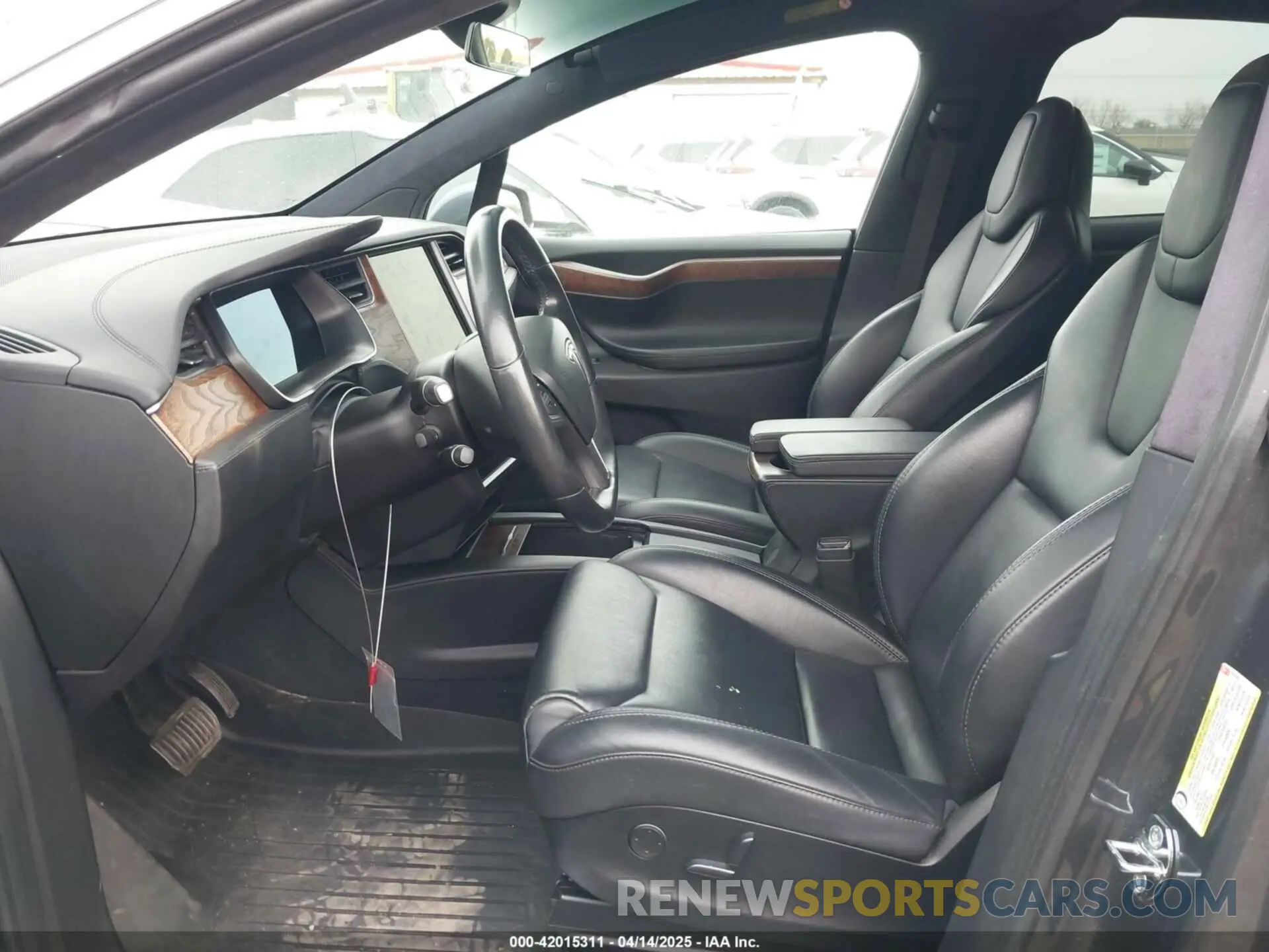 5 Фотография поврежденного автомобиля 5YJXCDE24KF152150 TESLA MODEL X 2019