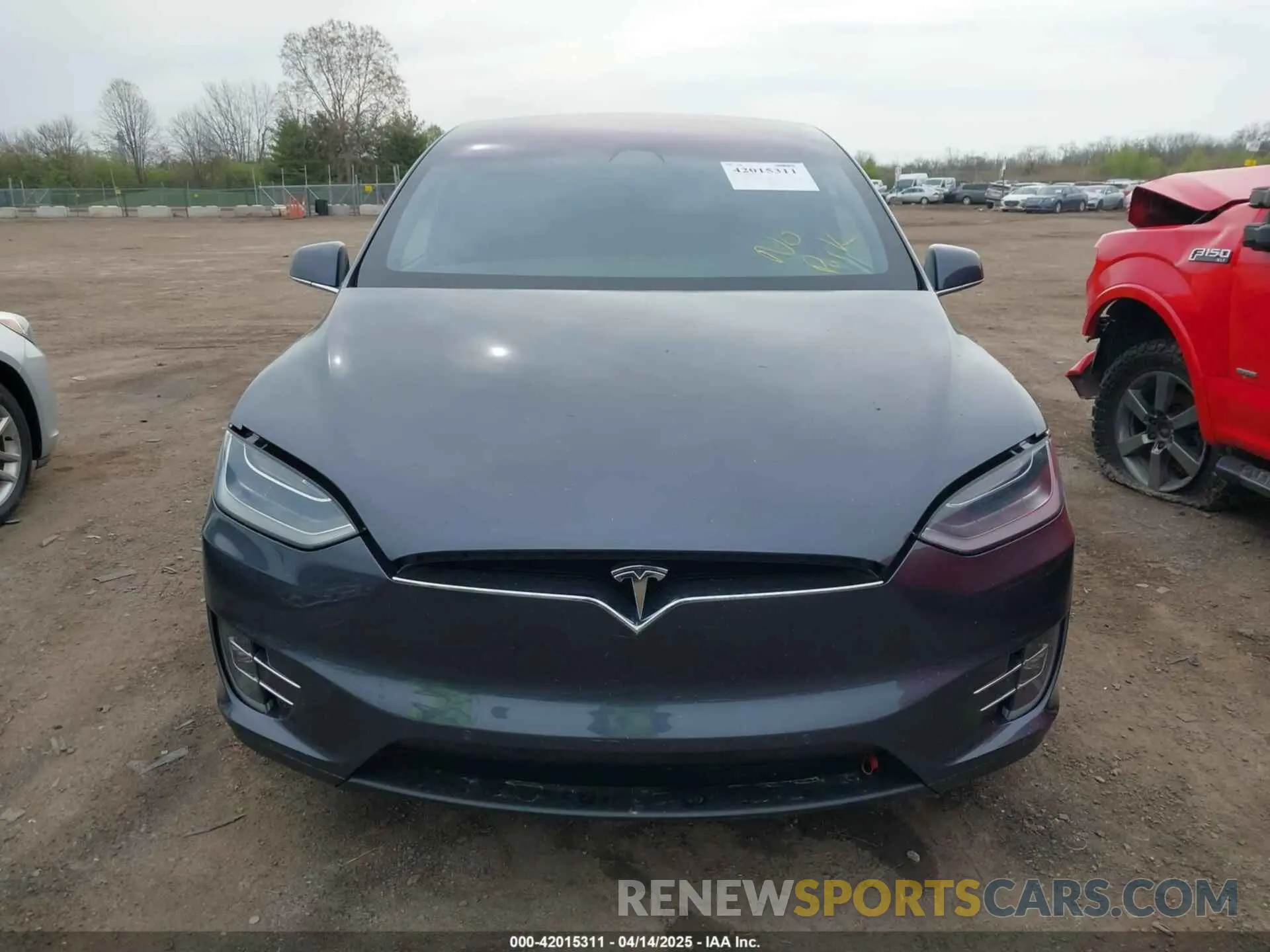 6 Фотография поврежденного автомобиля 5YJXCDE24KF152150 TESLA MODEL X 2019