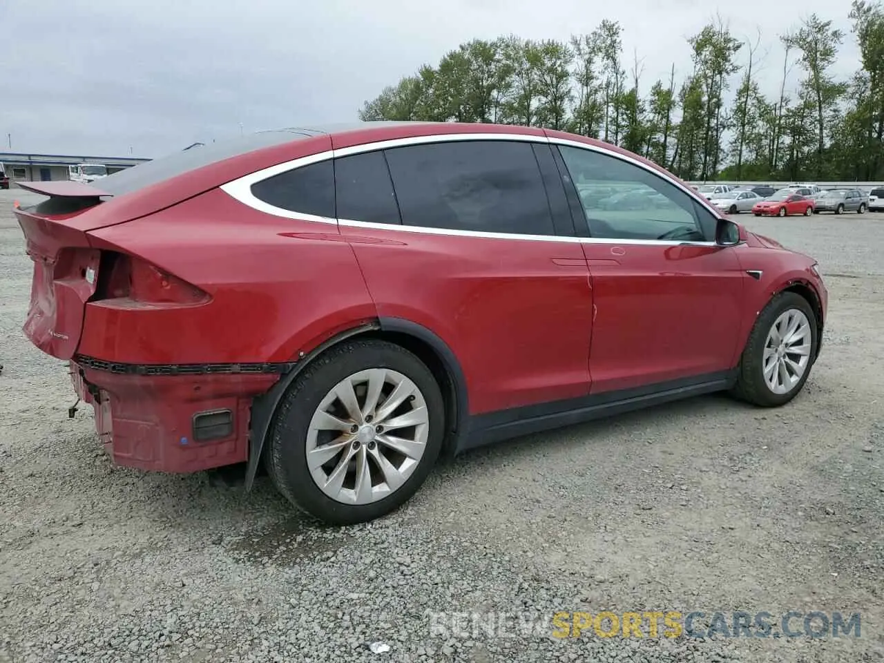3 Photograph of a damaged car 5YJXCDE24KF160443 TESLA MODEL X 2019