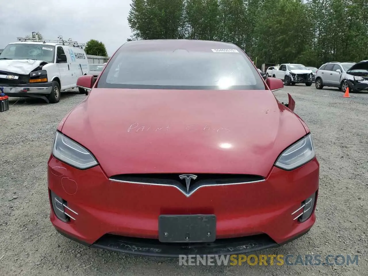 5 Photograph of a damaged car 5YJXCDE24KF160443 TESLA MODEL X 2019