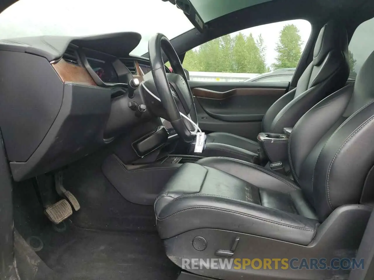 7 Photograph of a damaged car 5YJXCDE24KF160443 TESLA MODEL X 2019