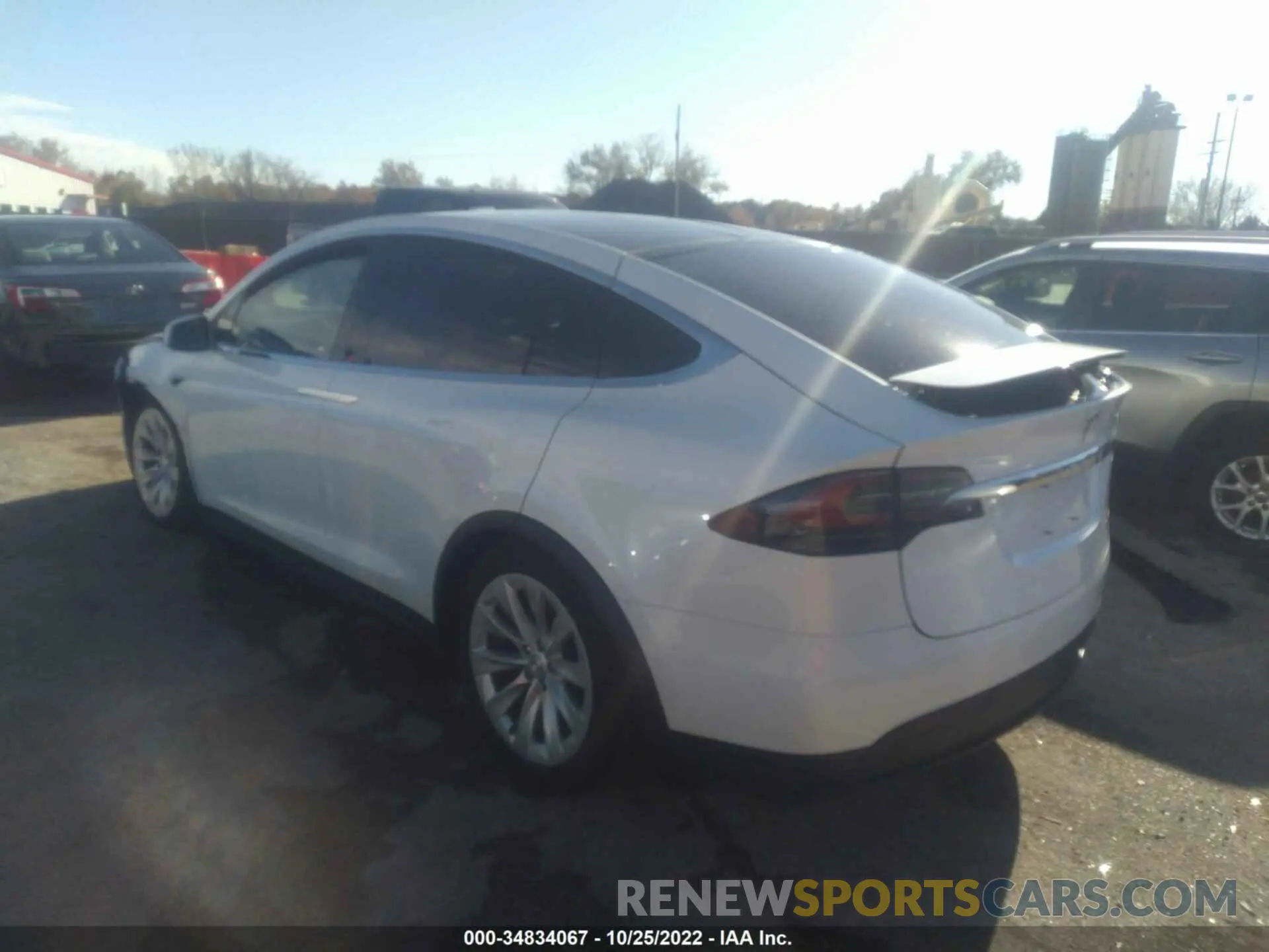 3 Photograph of a damaged car 5YJXCDE24KF192941 TESLA MODEL X 2019