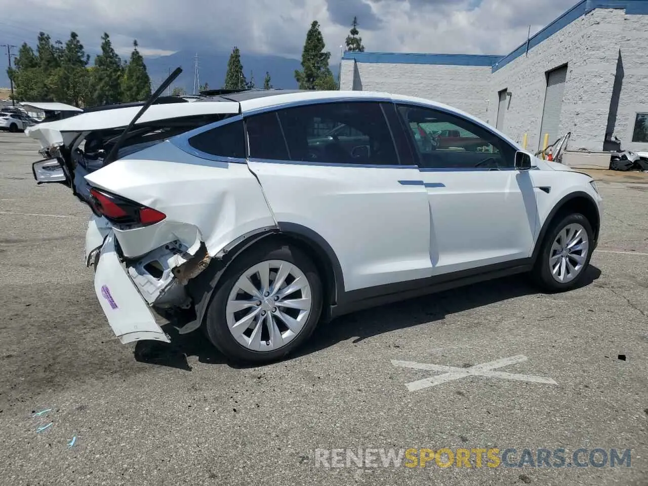 3 Photograph of a damaged car 5YJXCDE25KF185030 TESLA MODEL X 2019