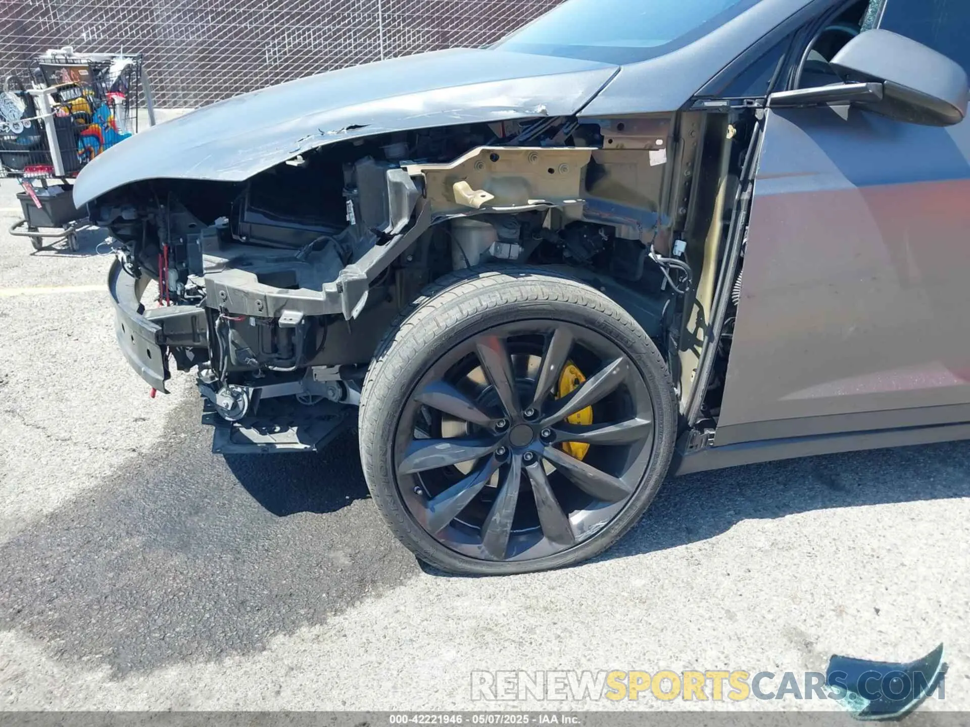 6 Photograph of a damaged car 5YJXCDE26KF154322 TESLA MODEL X 2019