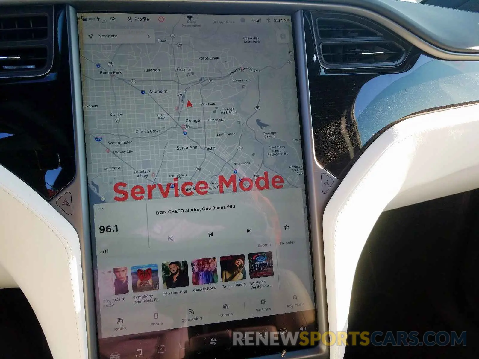 9 Фотография поврежденного автомобиля 5YJXCDE27KF149548 TESLA MODEL X 2019