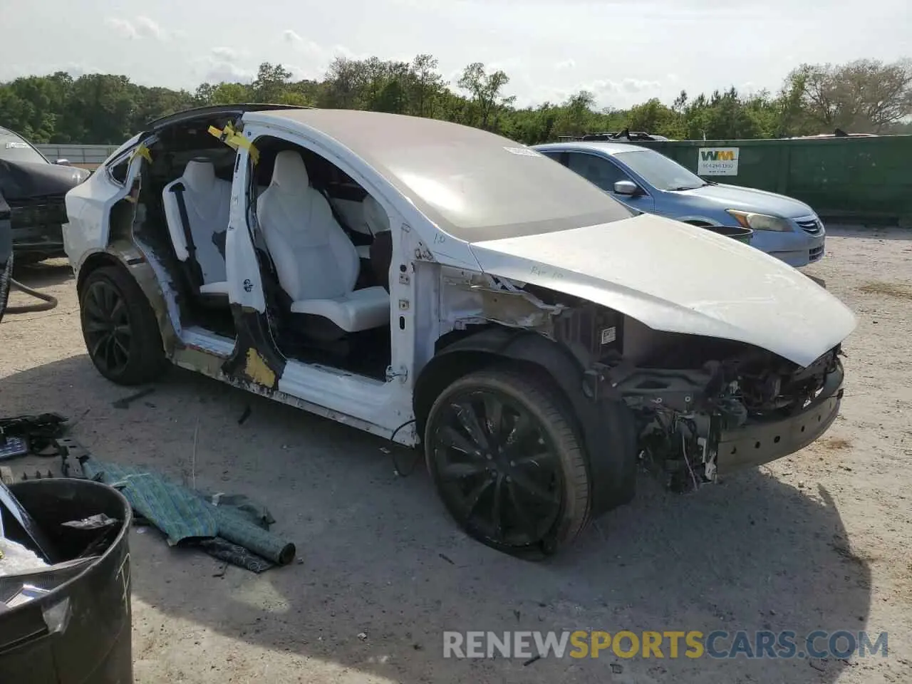 4 Photograph of a damaged car 5YJXCDE40KF189634 TESLA MODEL X 2019