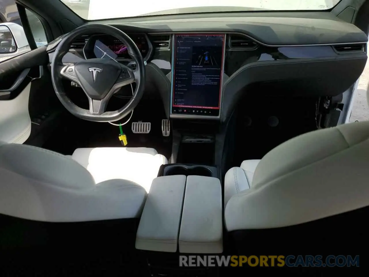 8 Photograph of a damaged car 5YJXCDE40KF189634 TESLA MODEL X 2019