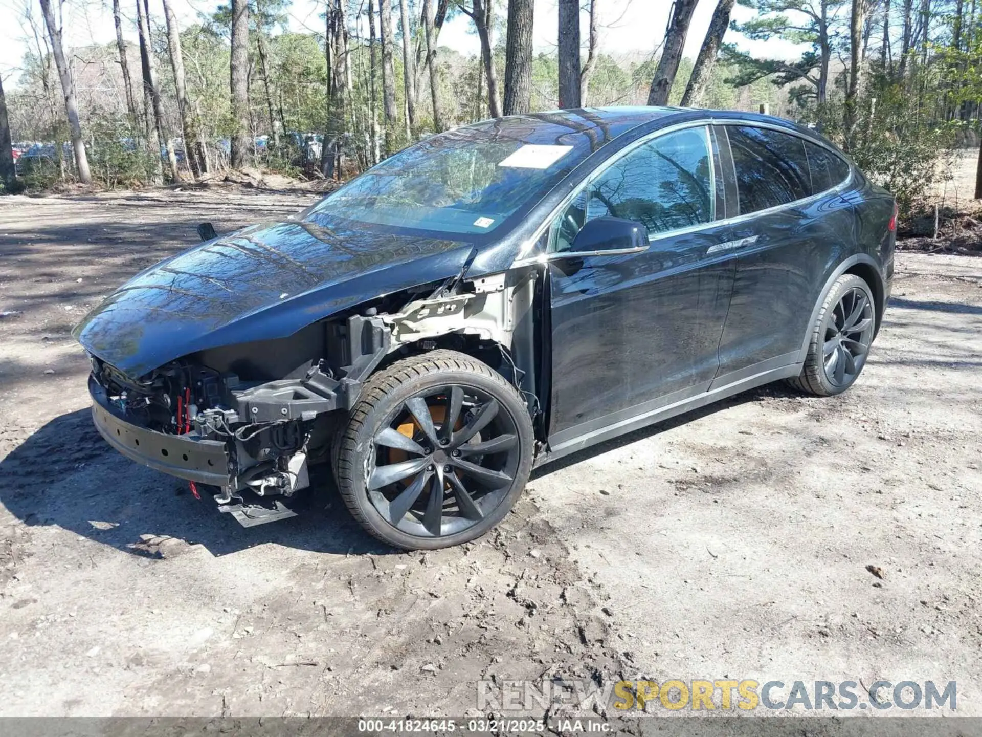 2 Photograph of a damaged car 5YJXCAE20LF249801 TESLA MODEL X 2020