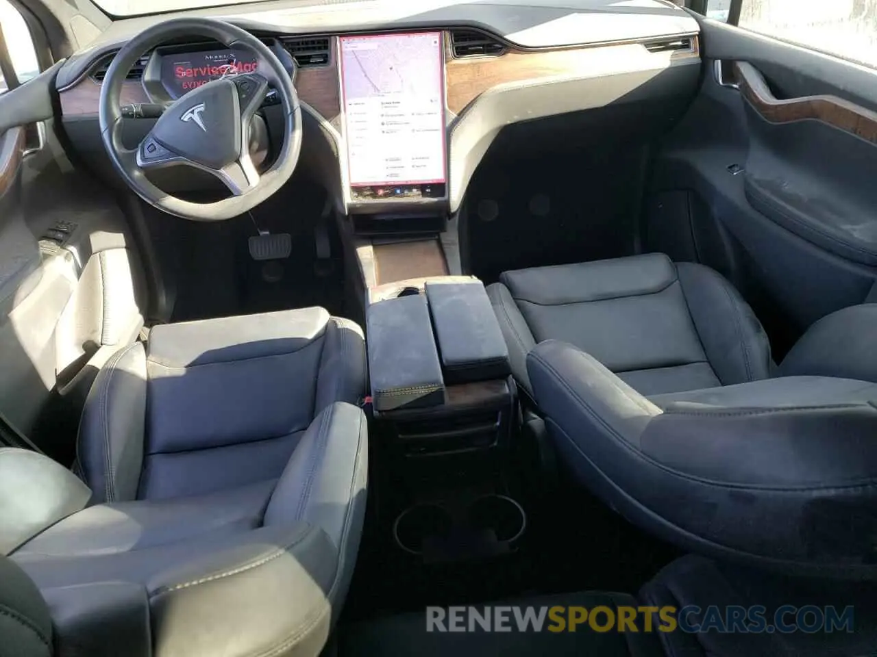 8 Photograph of a damaged car 5YJXCAE20LF281552 TESLA MODEL X 2020