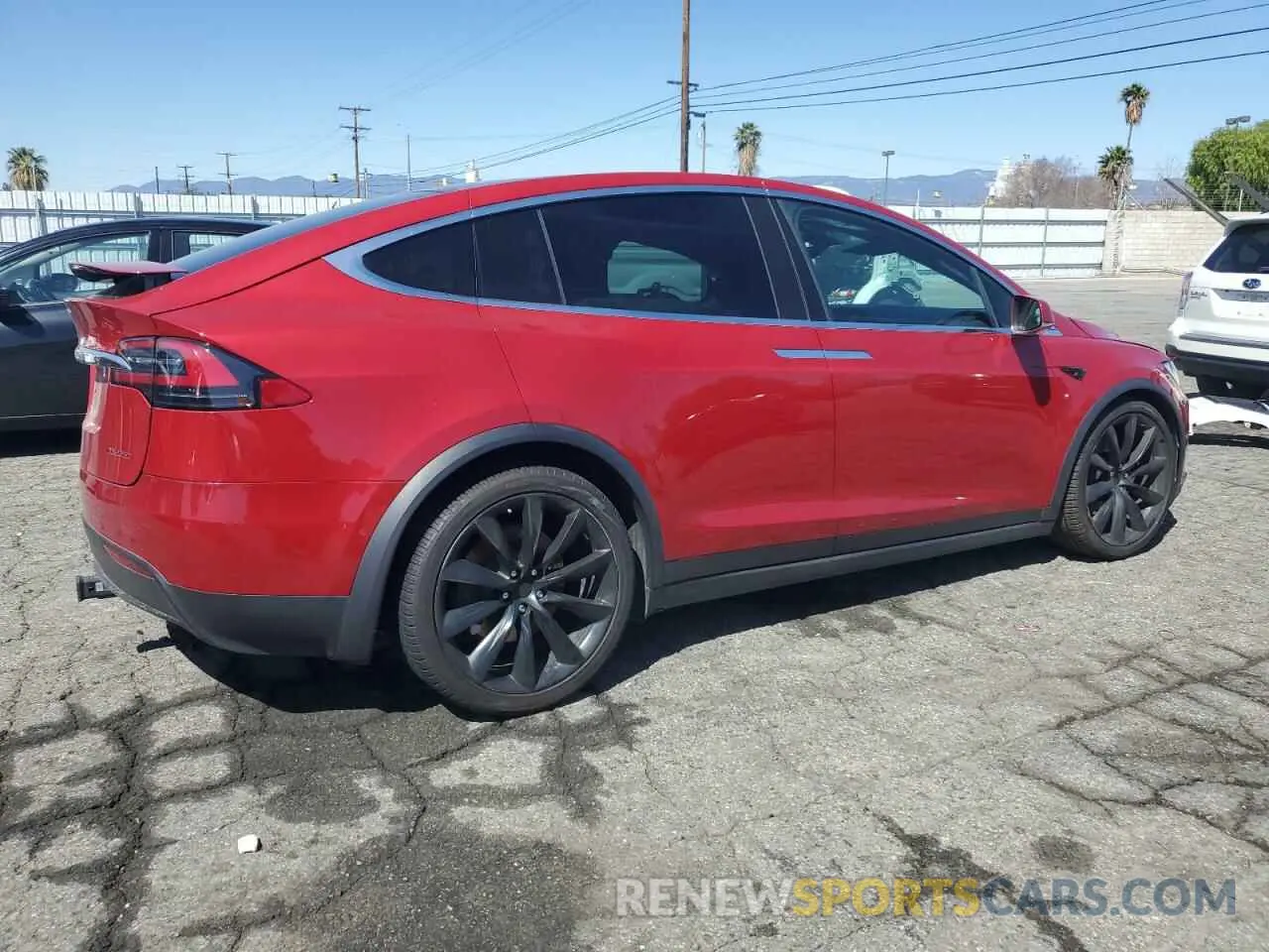 3 Фотография поврежденного автомобиля 5YJXCAE21LF219478 TESLA MODEL X 2020