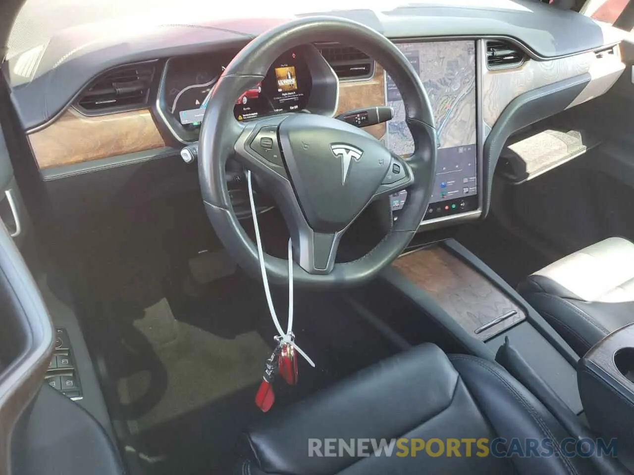 8 Фотография поврежденного автомобиля 5YJXCAE21LF219478 TESLA MODEL X 2020