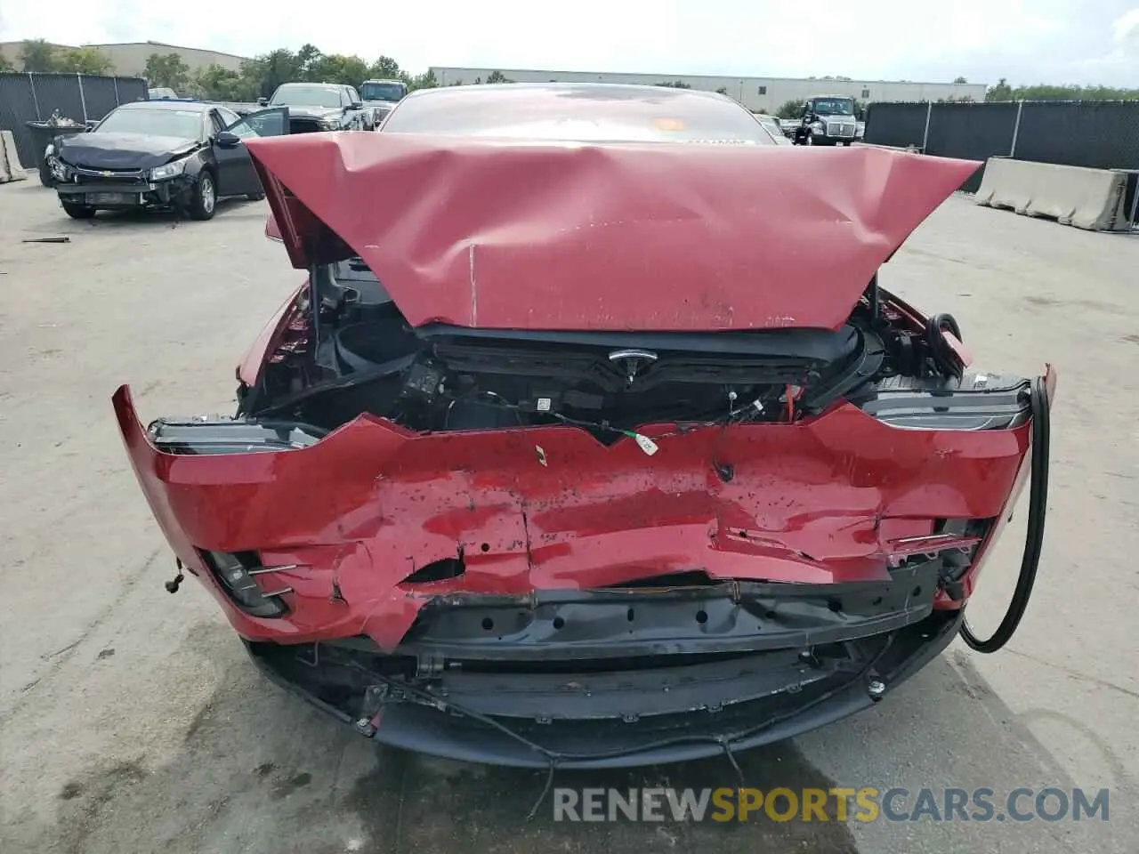 5 Photograph of a damaged car 5YJXCAE21LF239679 TESLA MODEL X 2020