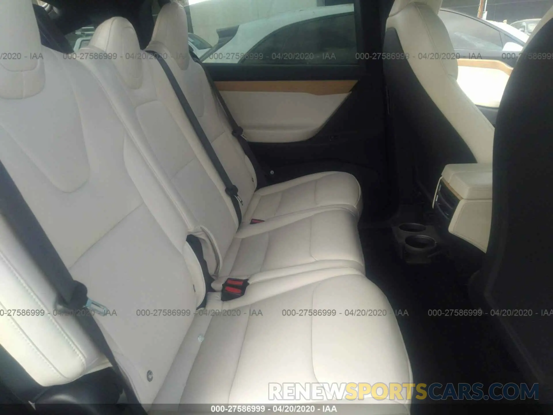 8 Photograph of a damaged car 5YJXCAE22LF246723 TESLA MODEL X 2020