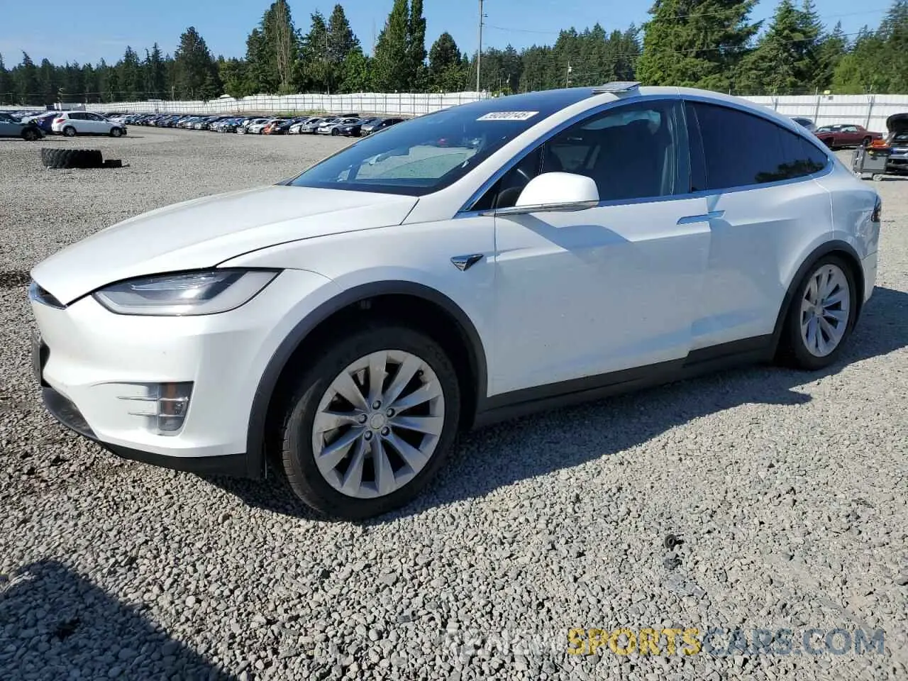 1 Фотография поврежденного автомобиля 5YJXCAE23LF237481 TESLA MODEL X 2020