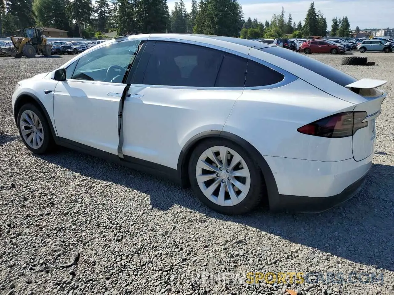2 Фотография поврежденного автомобиля 5YJXCAE23LF237481 TESLA MODEL X 2020