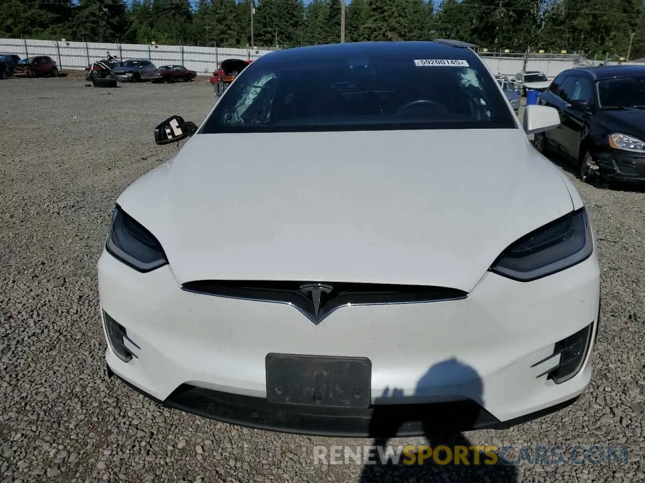 5 Фотография поврежденного автомобиля 5YJXCAE23LF237481 TESLA MODEL X 2020