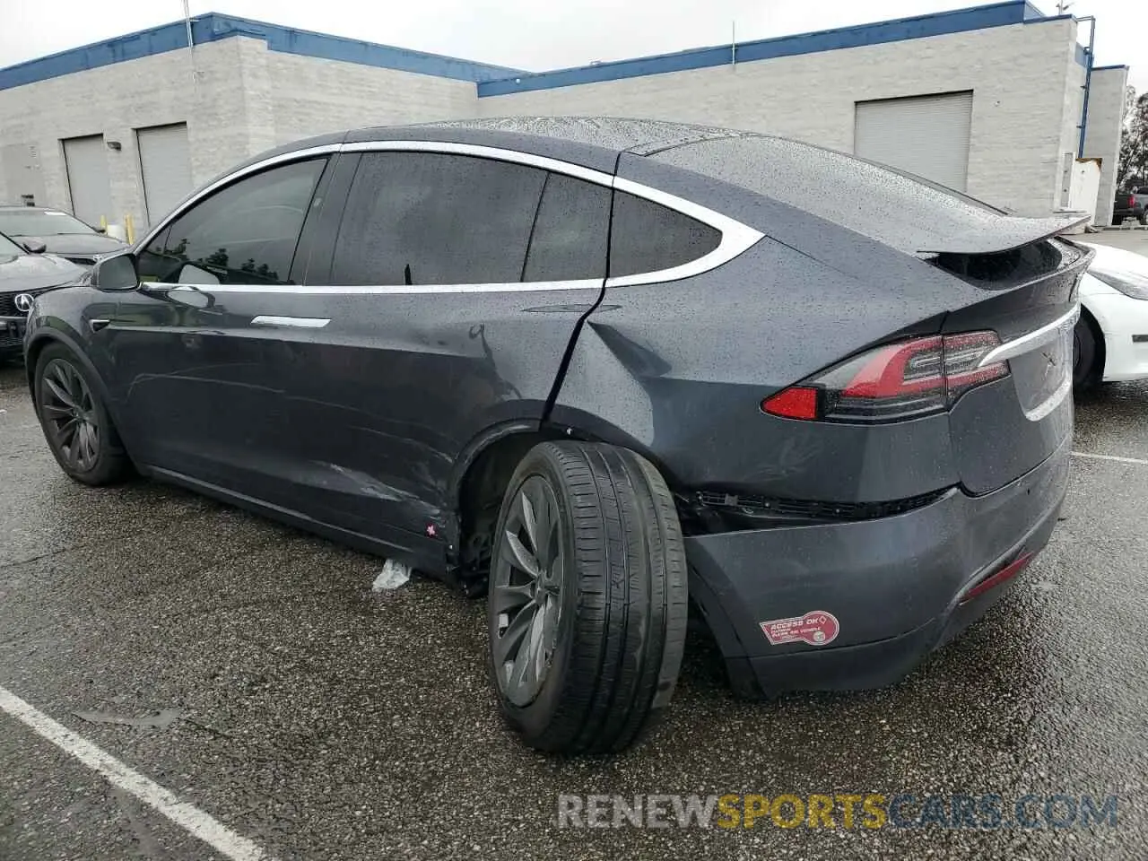 2 Photograph of a damaged car 5YJXCAE25LF218155 TESLA MODEL X 2020