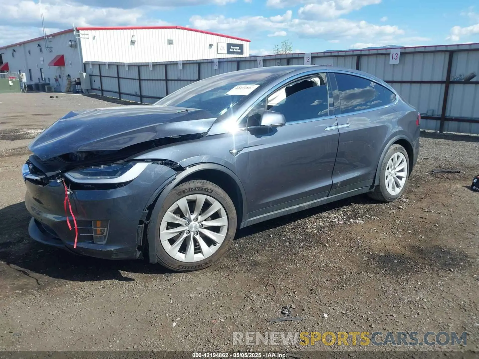 2 Photograph of a damaged car 5YJXCAE25LF260860 TESLA MODEL X 2020