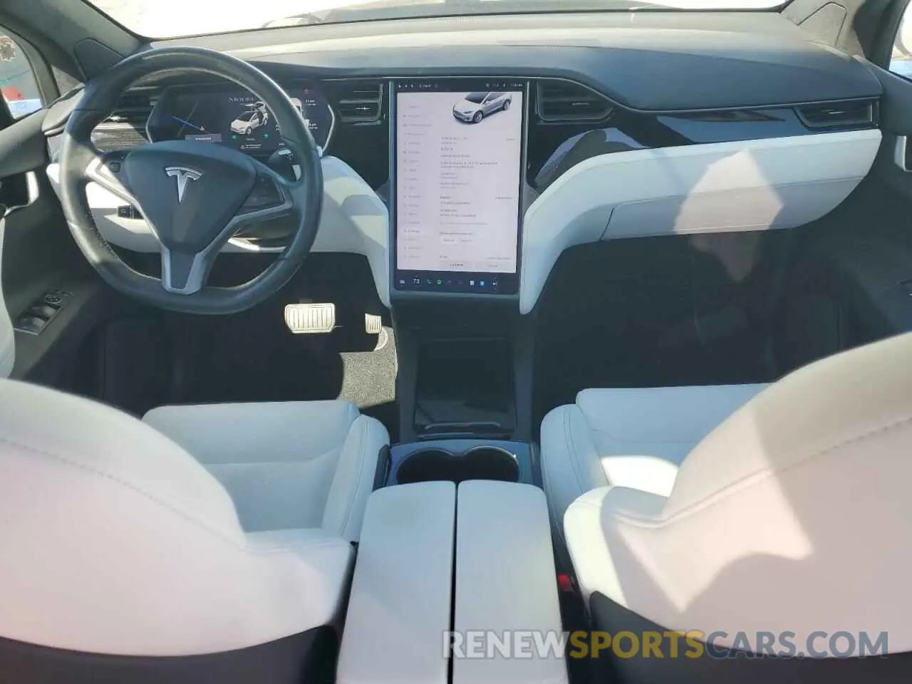 8 Photograph of a damaged car 5YJXCAE26LF270135 TESLA MODEL X 2020