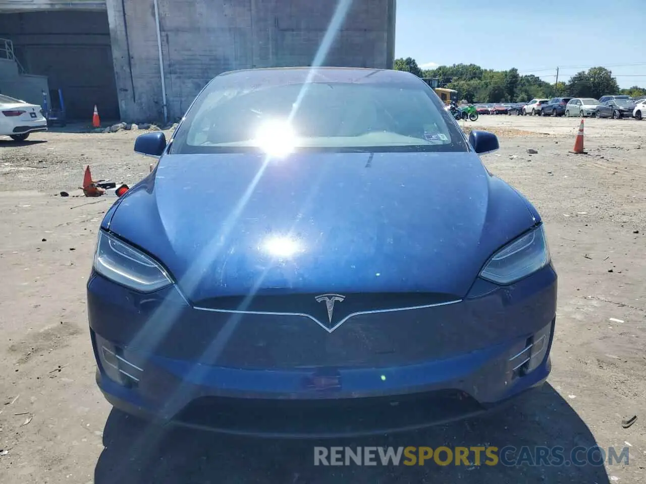 5 Photograph of a damaged car 5YJXCAE27LF300517 TESLA MODEL X 2020