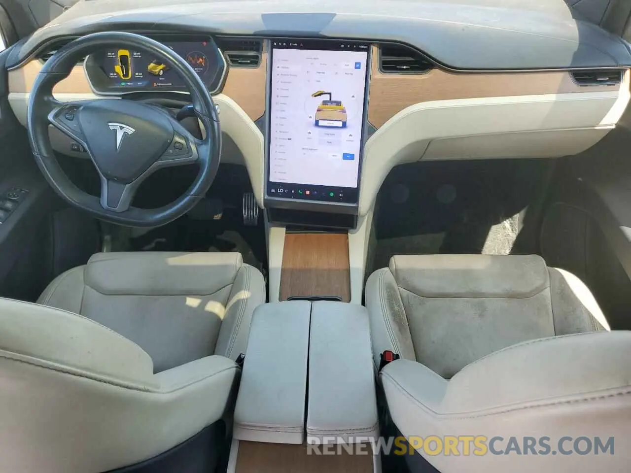 8 Photograph of a damaged car 5YJXCAE27LF300517 TESLA MODEL X 2020