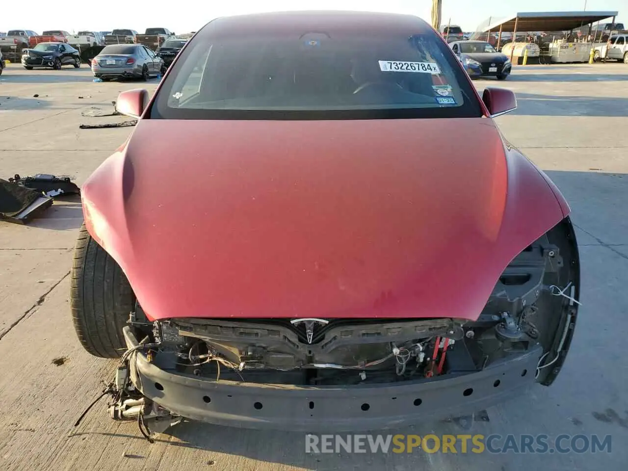 5 Photograph of a damaged car 5YJXCAE28LF219459 TESLA MODEL X 2020