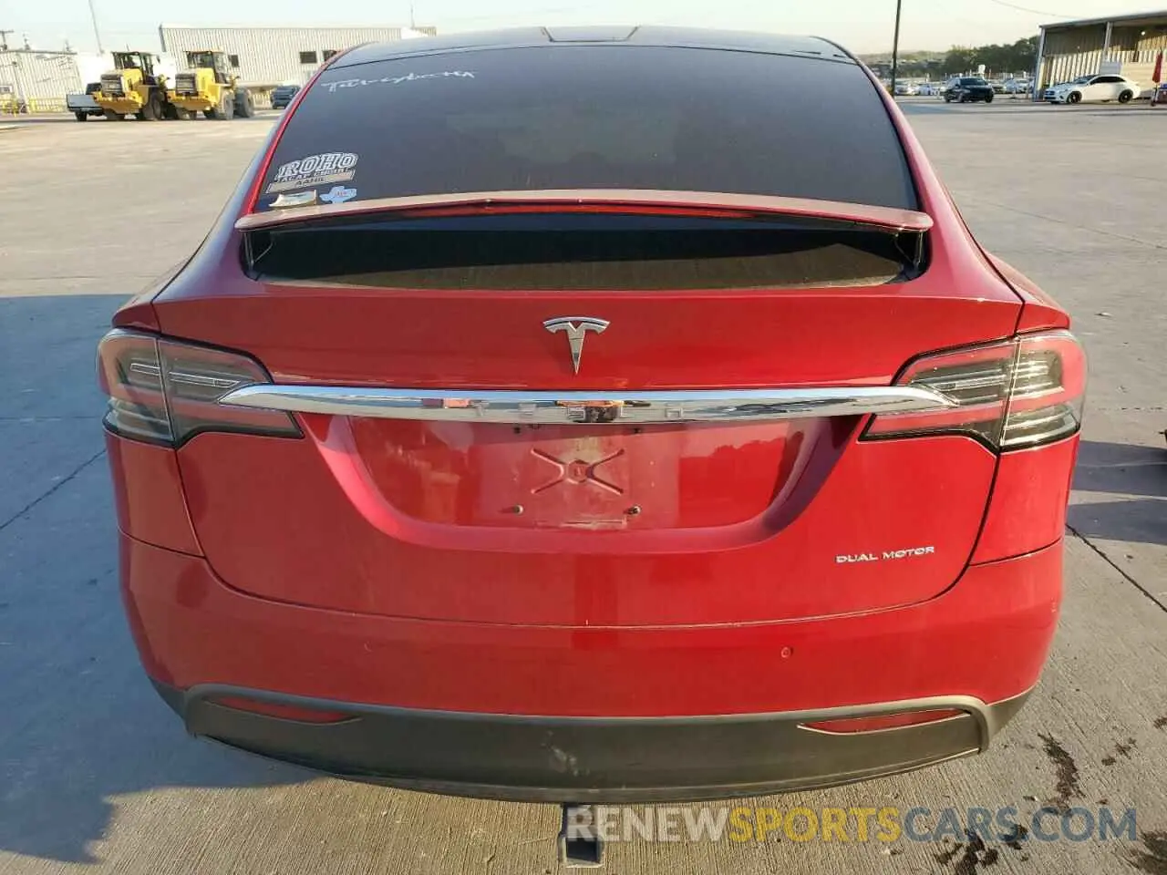 6 Photograph of a damaged car 5YJXCAE28LF219459 TESLA MODEL X 2020