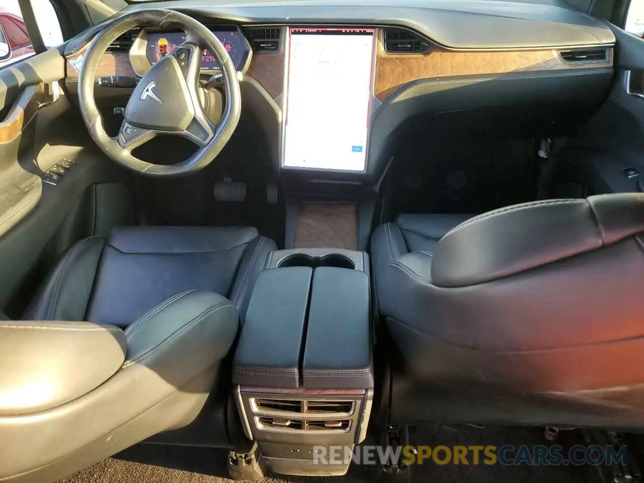 8 Photograph of a damaged car 5YJXCAE28LF219459 TESLA MODEL X 2020
