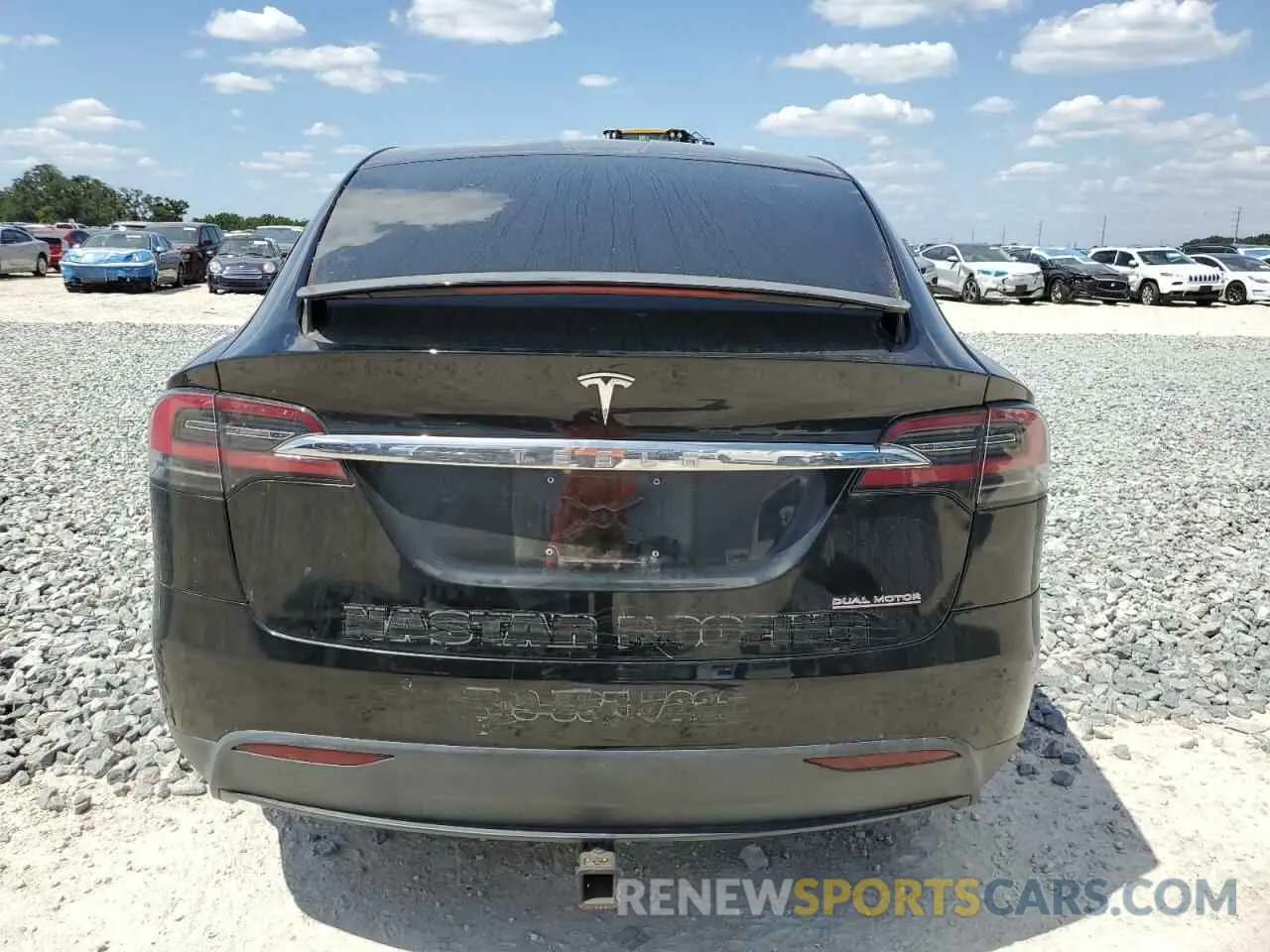 6 Photograph of a damaged car 5YJXCAE48LF300320 TESLA MODEL X 2020