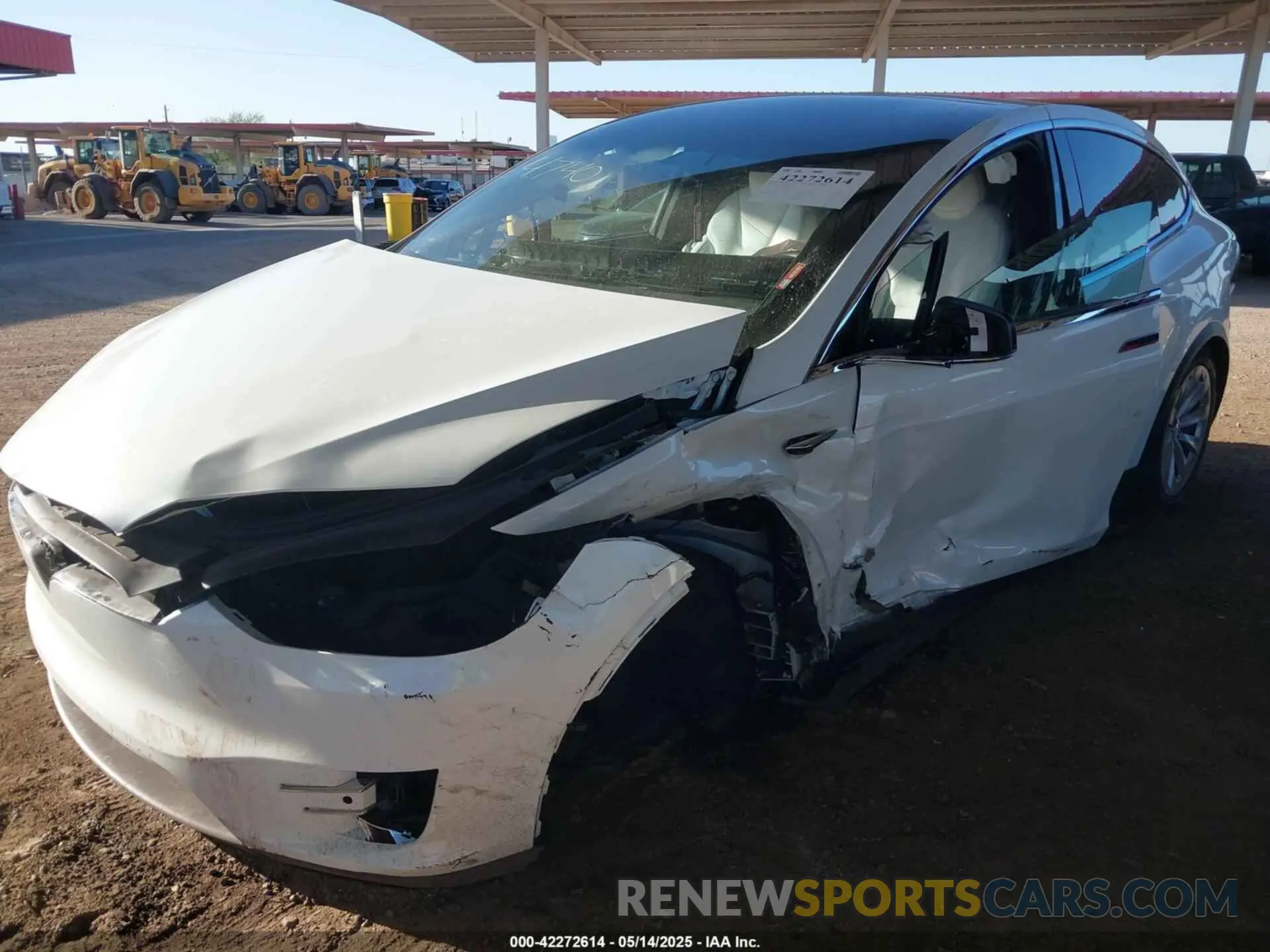 2 Фотография поврежденного автомобиля 5YJXCBE21LF238490 TESLA MODEL X 2020