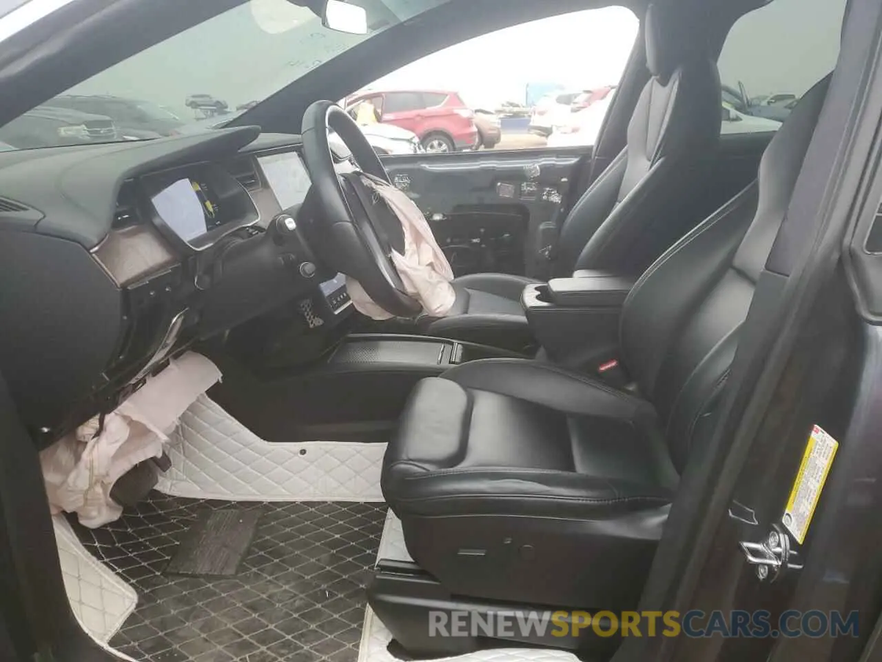 7 Photograph of a damaged car 5YJXCBE21LF246685 TESLA MODEL X 2020
