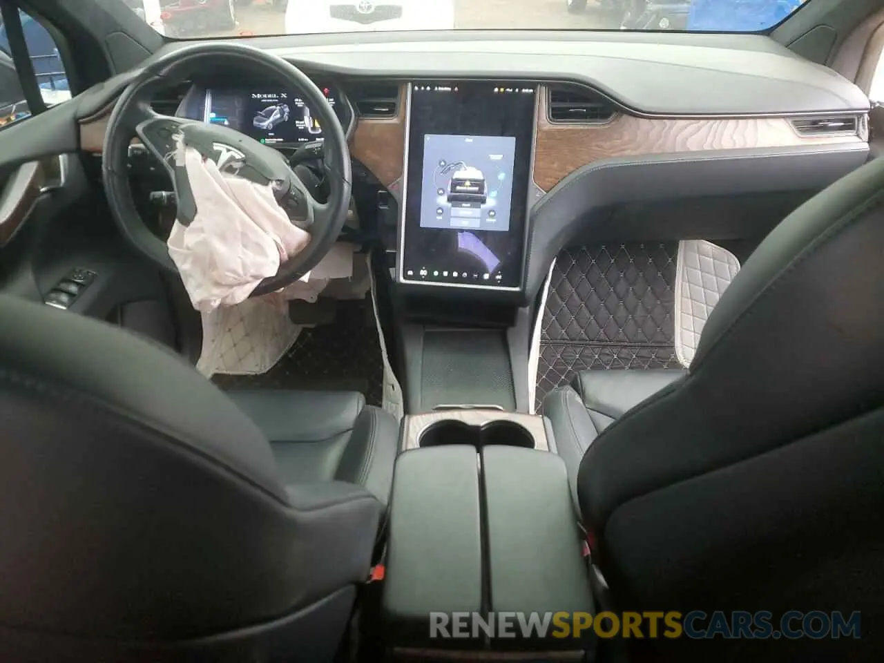 8 Photograph of a damaged car 5YJXCBE21LF246685 TESLA MODEL X 2020