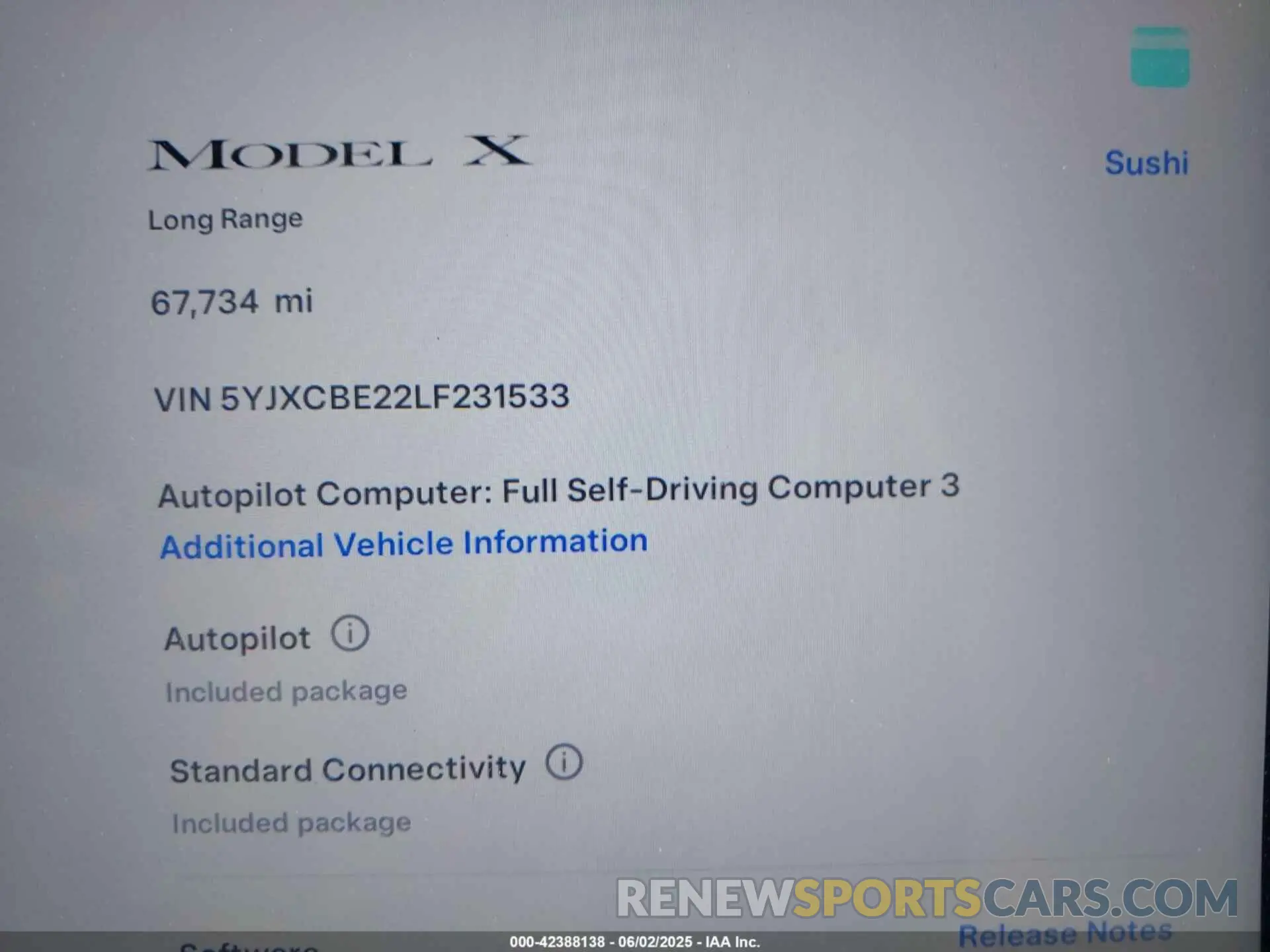 15 Photograph of a damaged car 5YJXCBE22LF231533 TESLA MODEL X 2020