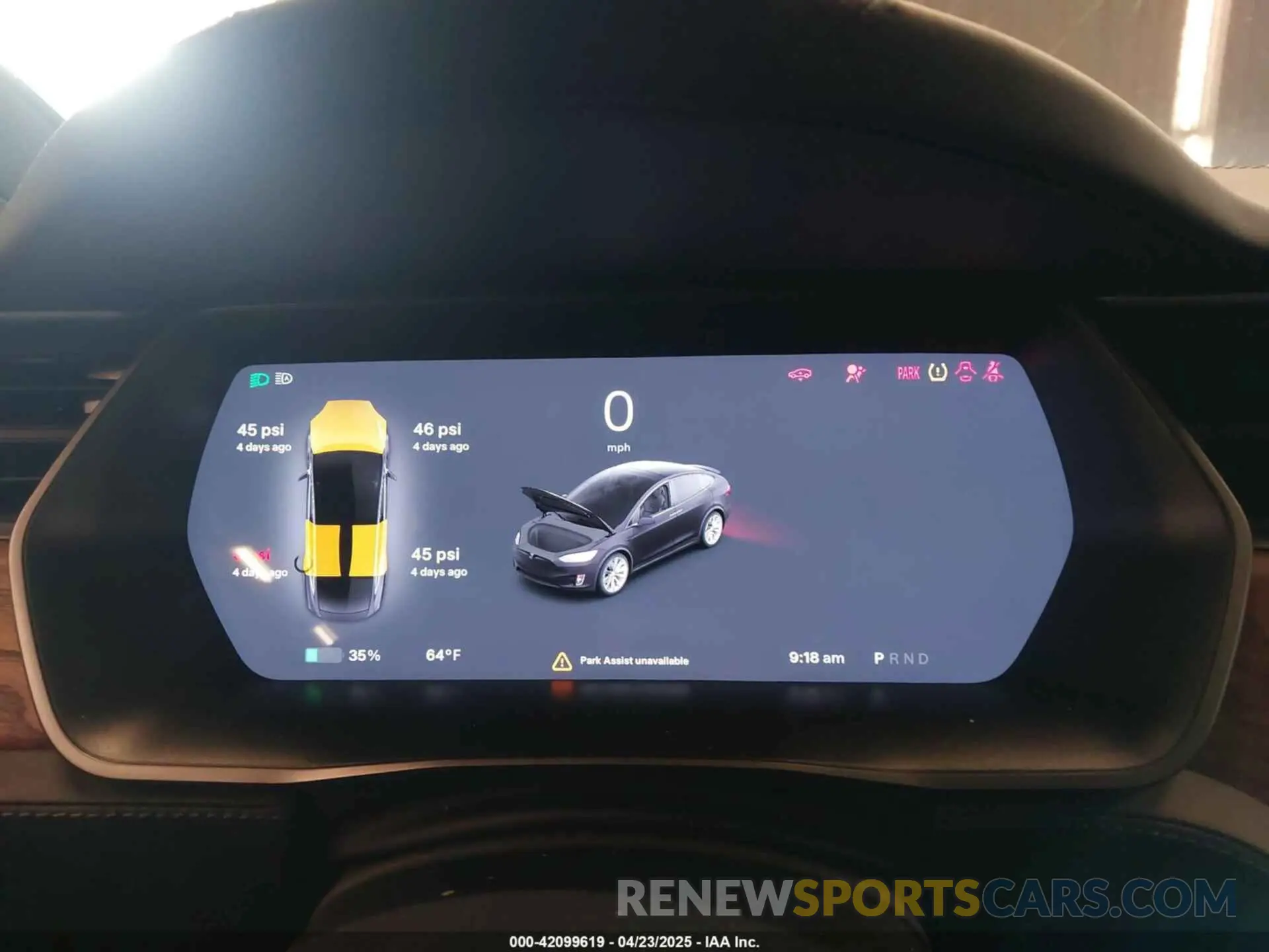 7 Фотография поврежденного автомобиля 5YJXCBE22LF261759 TESLA MODEL X 2020
