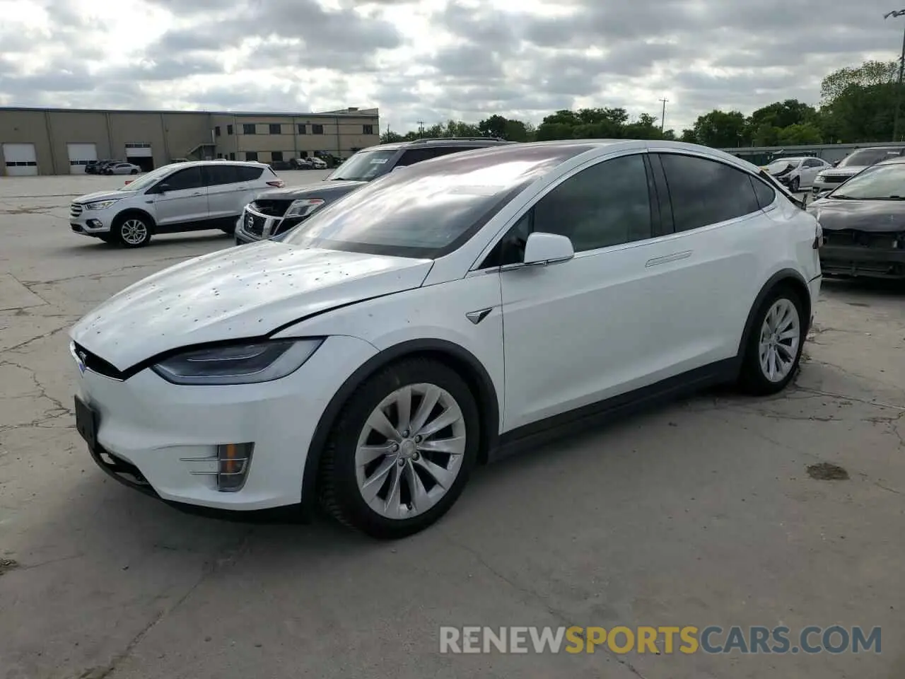 1 Фотография поврежденного автомобиля 5YJXCBE24LF253100 TESLA MODEL X 2020