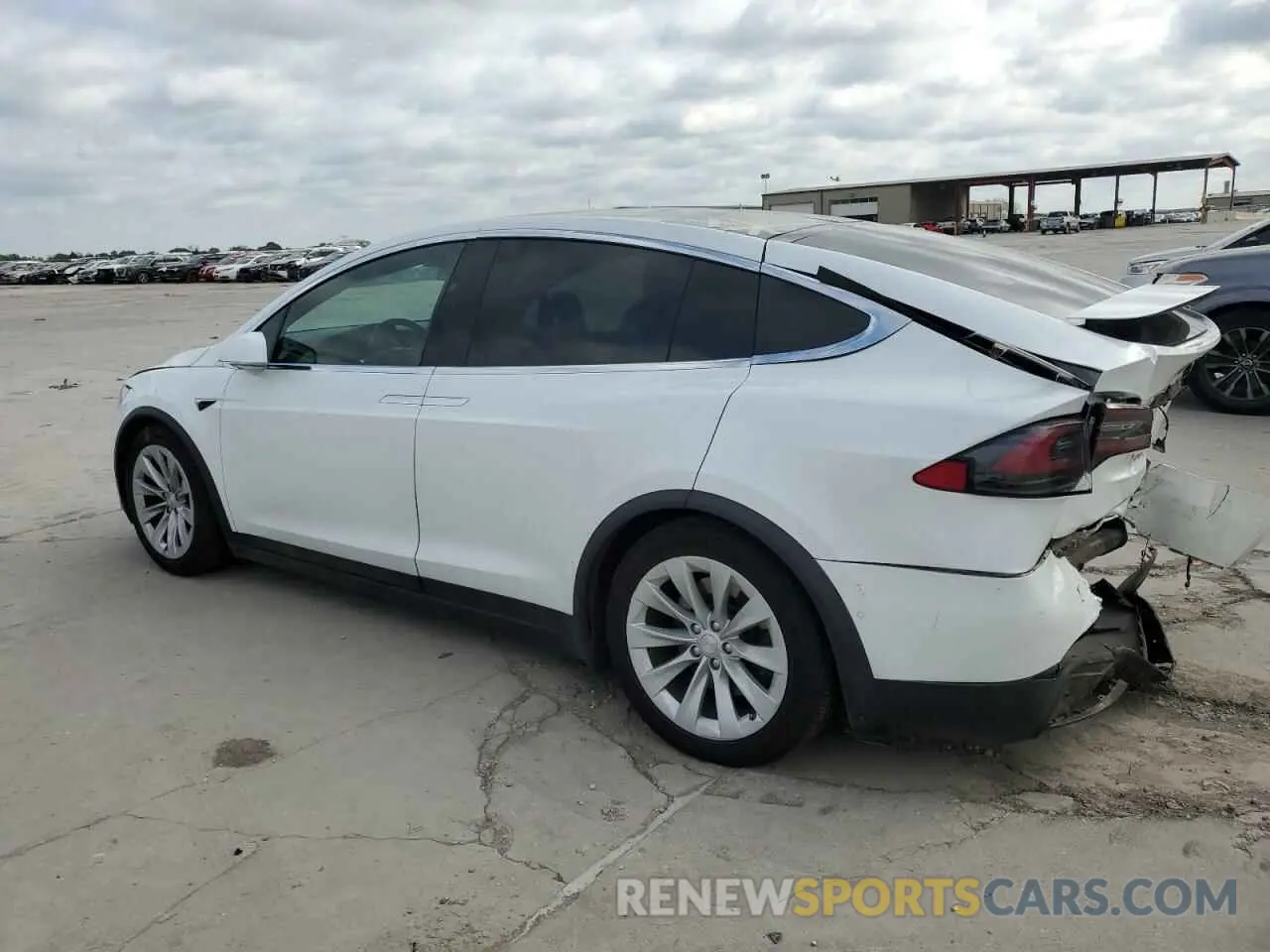 2 Фотография поврежденного автомобиля 5YJXCBE24LF253100 TESLA MODEL X 2020