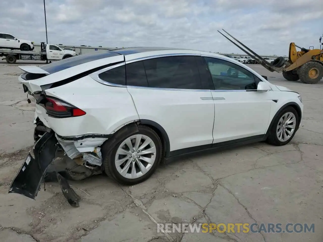 3 Фотография поврежденного автомобиля 5YJXCBE24LF253100 TESLA MODEL X 2020