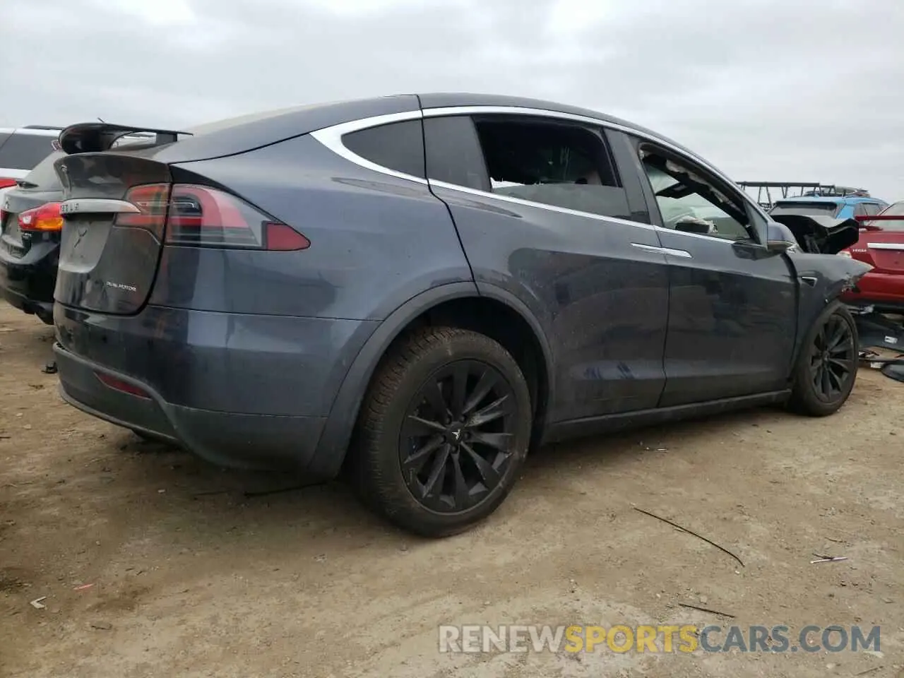 3 Photograph of a damaged car 5YJXCBE25LF226035 TESLA MODEL X 2020